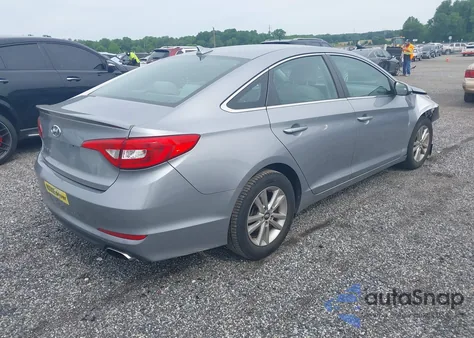 2016 Hyundai Sonata Se z USA, uszkodzony, nr VIN 5NPE24AF8GH334395